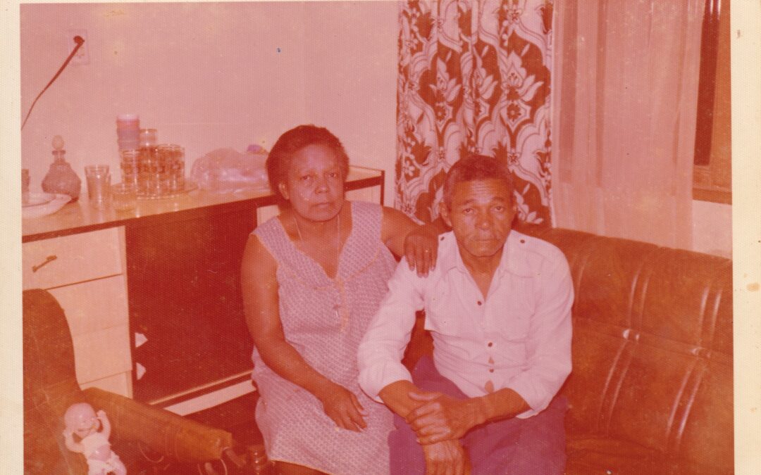 Tia Maria e seu marido Ivan Mendes