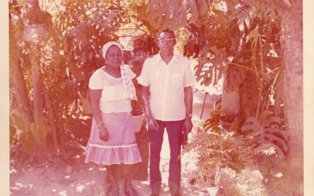 Tia Maria e seu marido Ivan Mendes